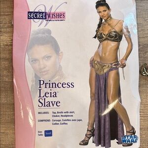 Star Wars Princess Leia Slave Cosplay Costume